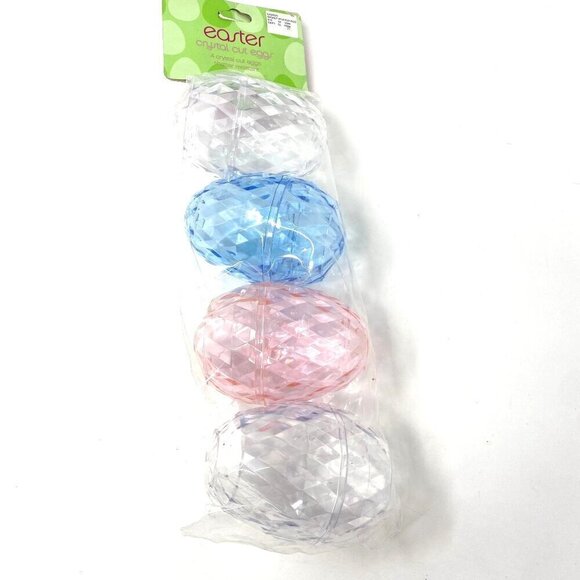 Target Crystal Cut Easter Eggs Fillable Treats 4-Count - Picture 1 of 4
